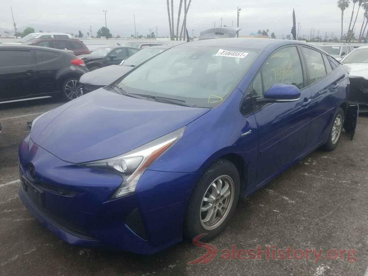 JTDKBRFUXH3047483 2017 TOYOTA PRIUS