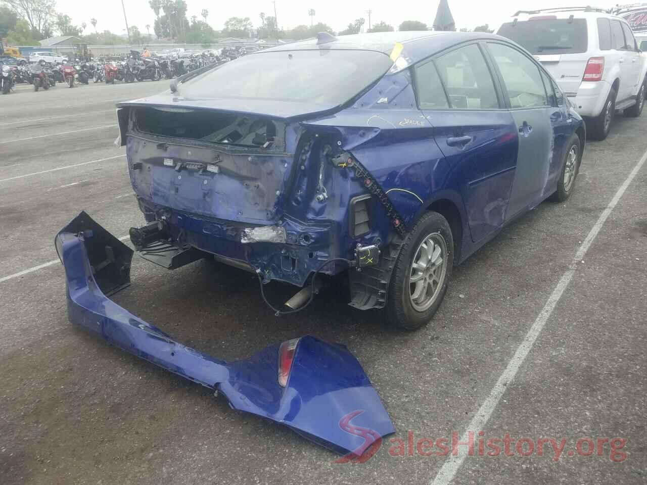 JTDKBRFUXH3047483 2017 TOYOTA PRIUS