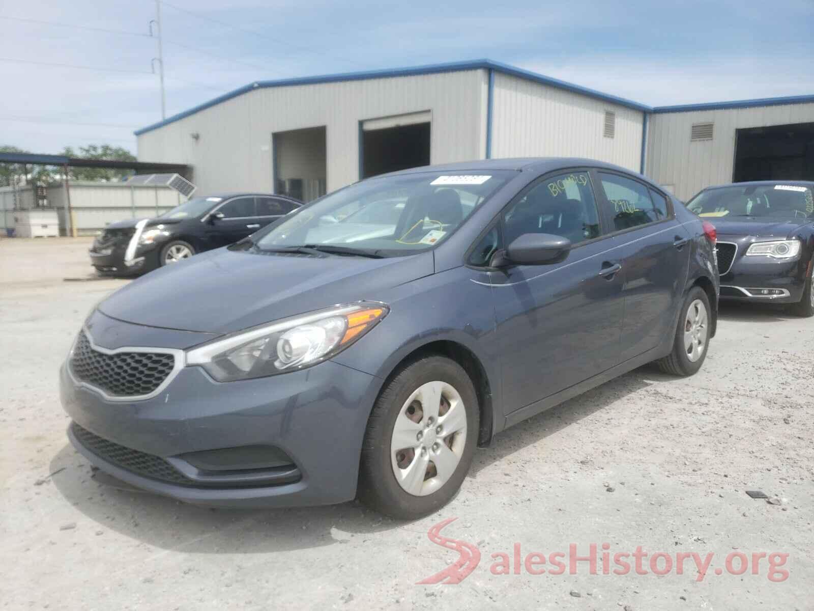 KNAFK4A61G5496273 2016 KIA FORTE