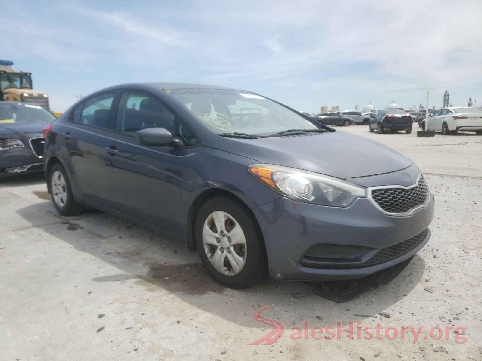 KNAFK4A61G5496273 2016 KIA FORTE