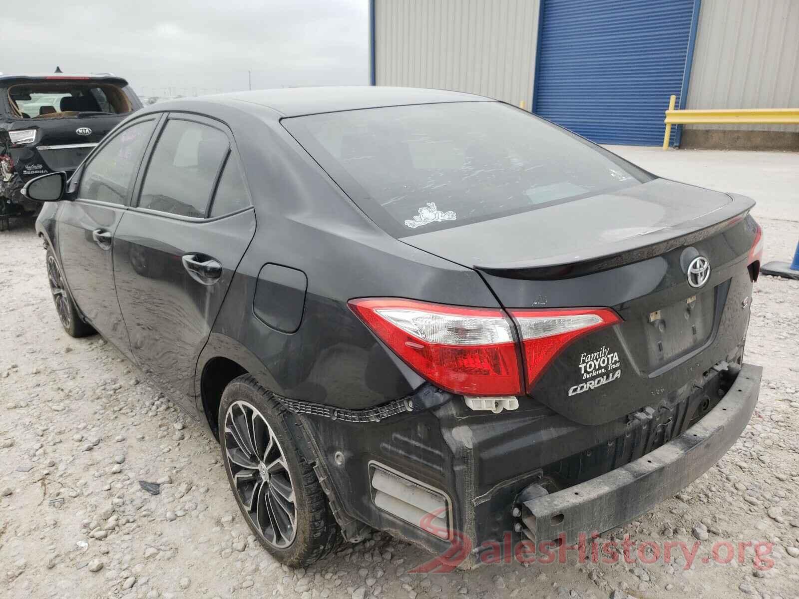 5YFBURHE9GP403833 2016 TOYOTA COROLLA