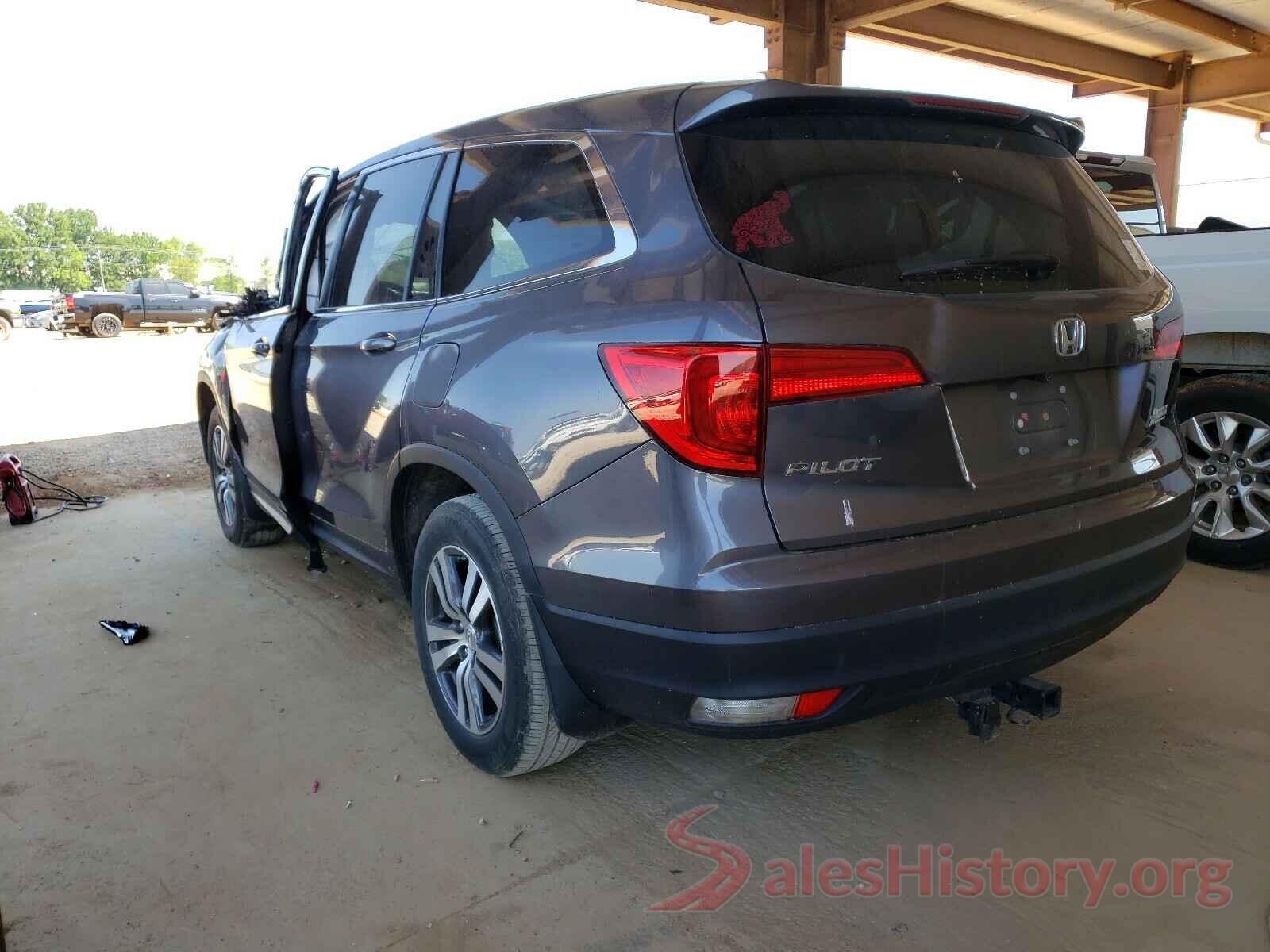 5FNYF5H61HB030998 2017 HONDA PILOT