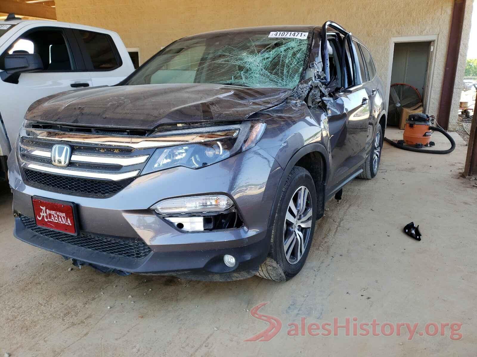 5FNYF5H61HB030998 2017 HONDA PILOT