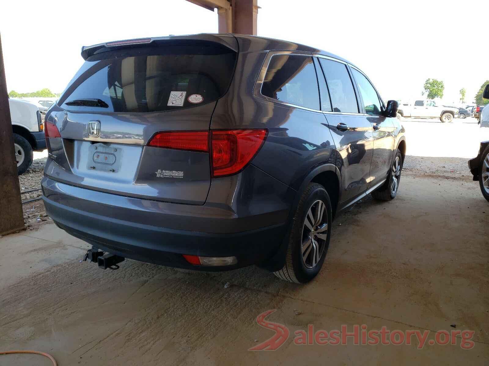 5FNYF5H61HB030998 2017 HONDA PILOT