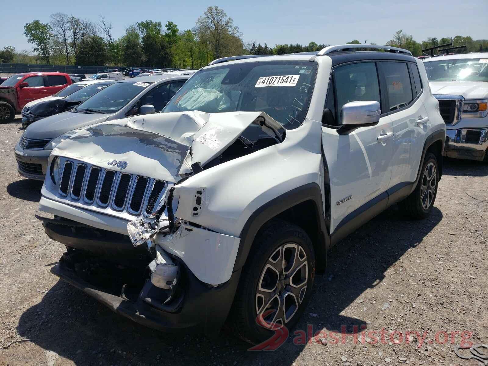 ZACCJBDT0GPC75852 2016 JEEP RENEGADE