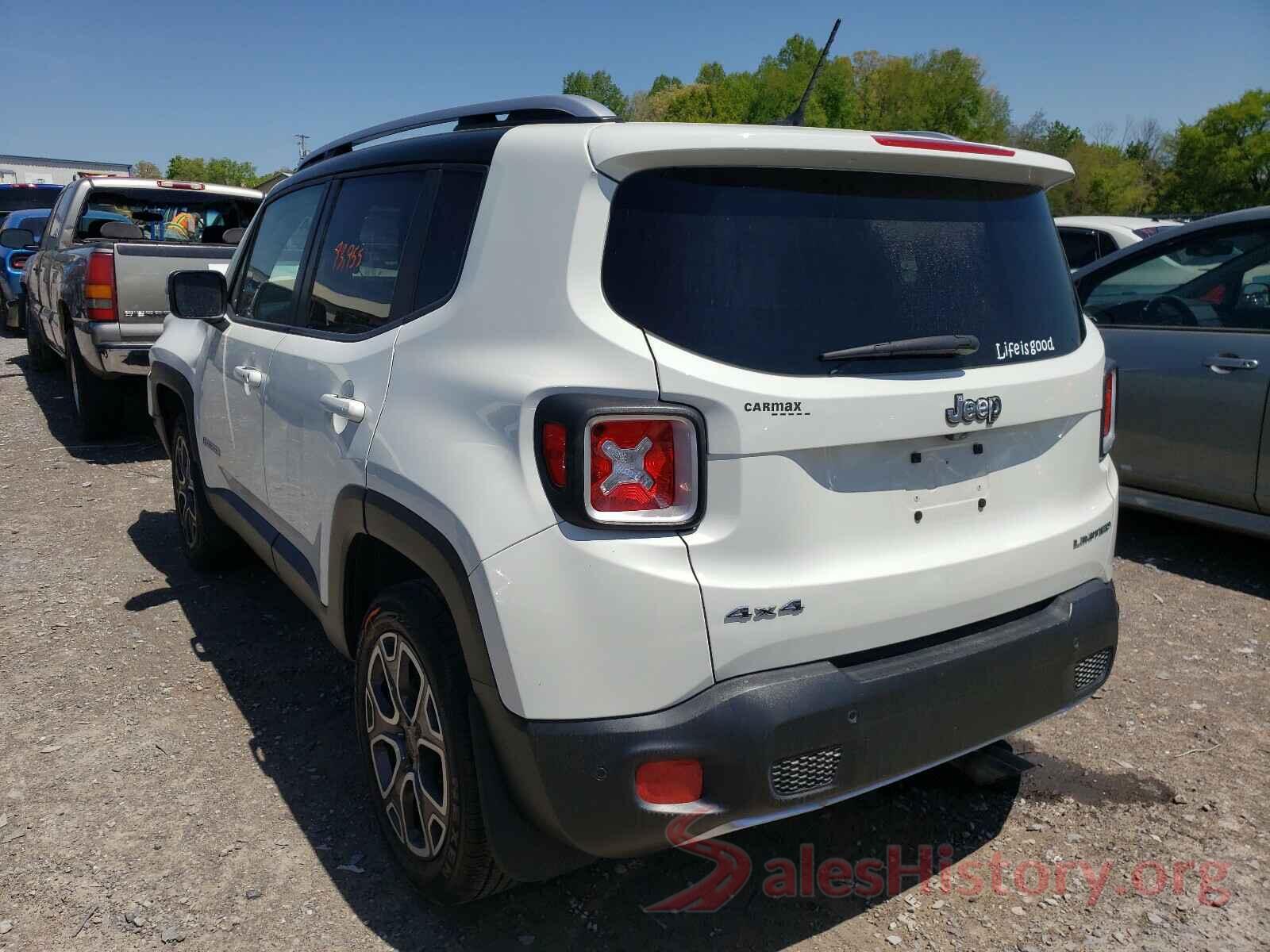 ZACCJBDT0GPC75852 2016 JEEP RENEGADE