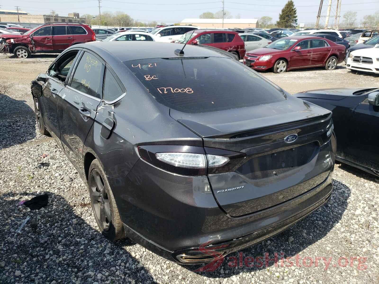 3FA6P0T92GR127008 2016 FORD FUSION