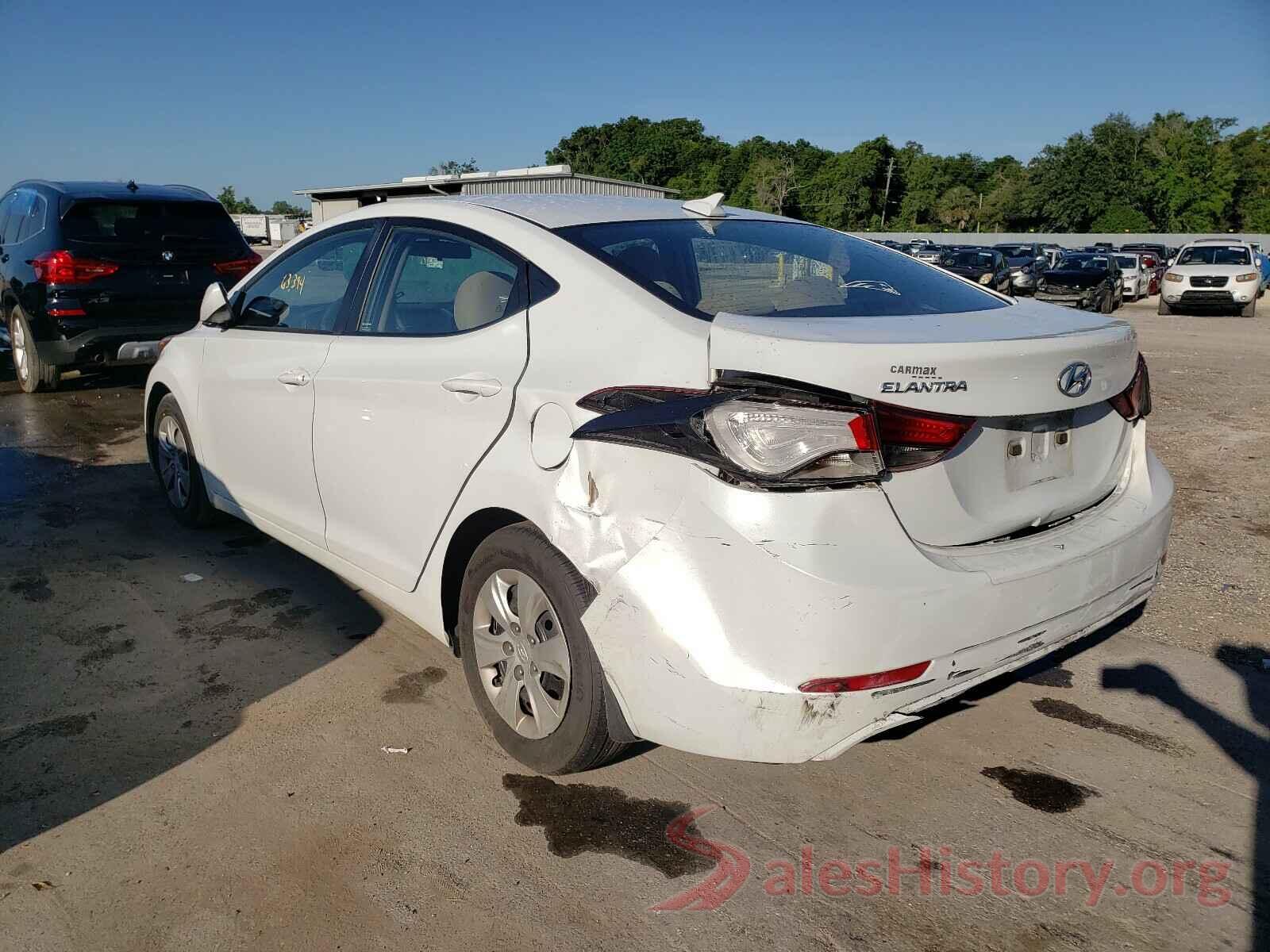 5NPDH4AE1GH711473 2016 HYUNDAI ELANTRA