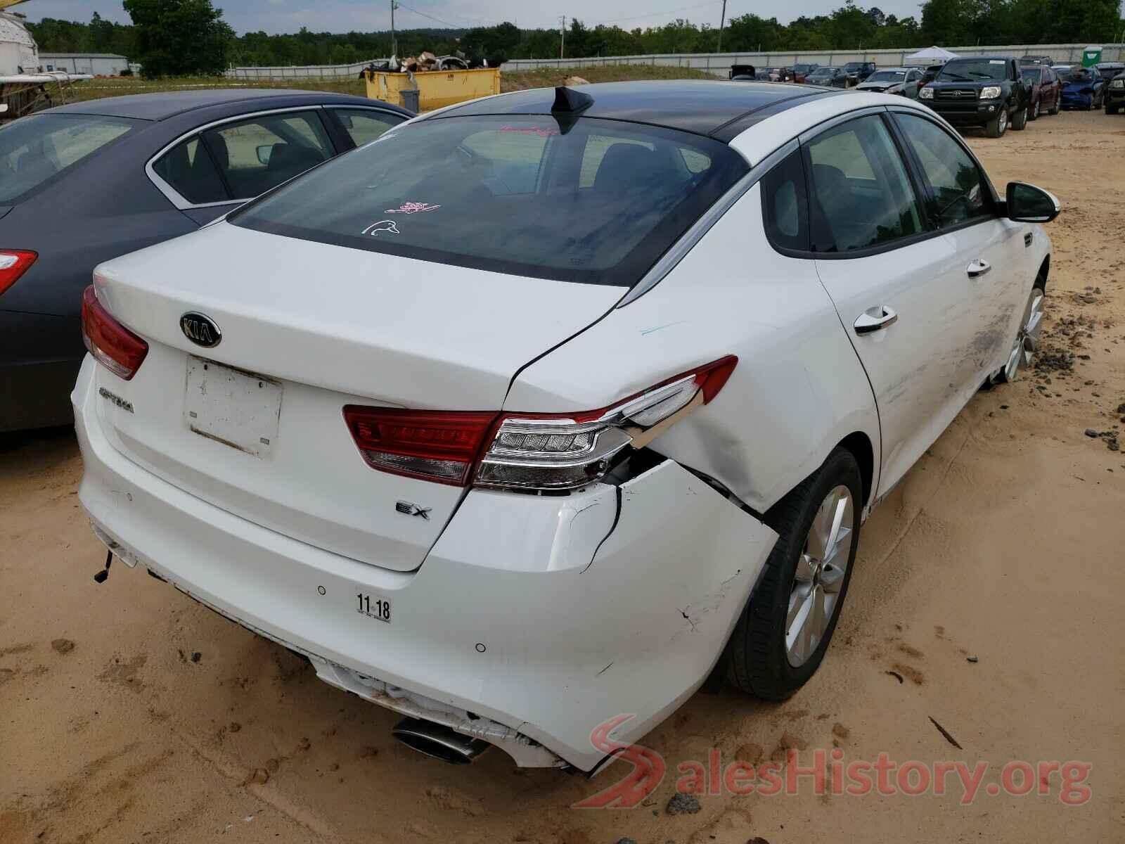 5XXGU4L3XGG068881 2016 KIA OPTIMA