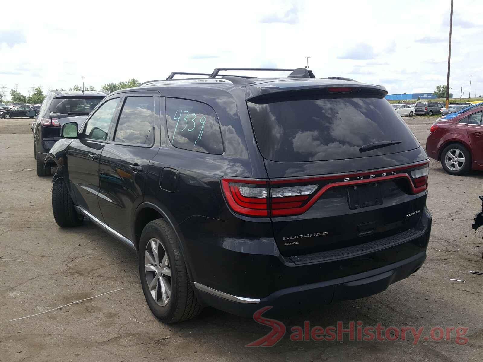 1C4RDJDGXGC353766 2016 DODGE DURANGO