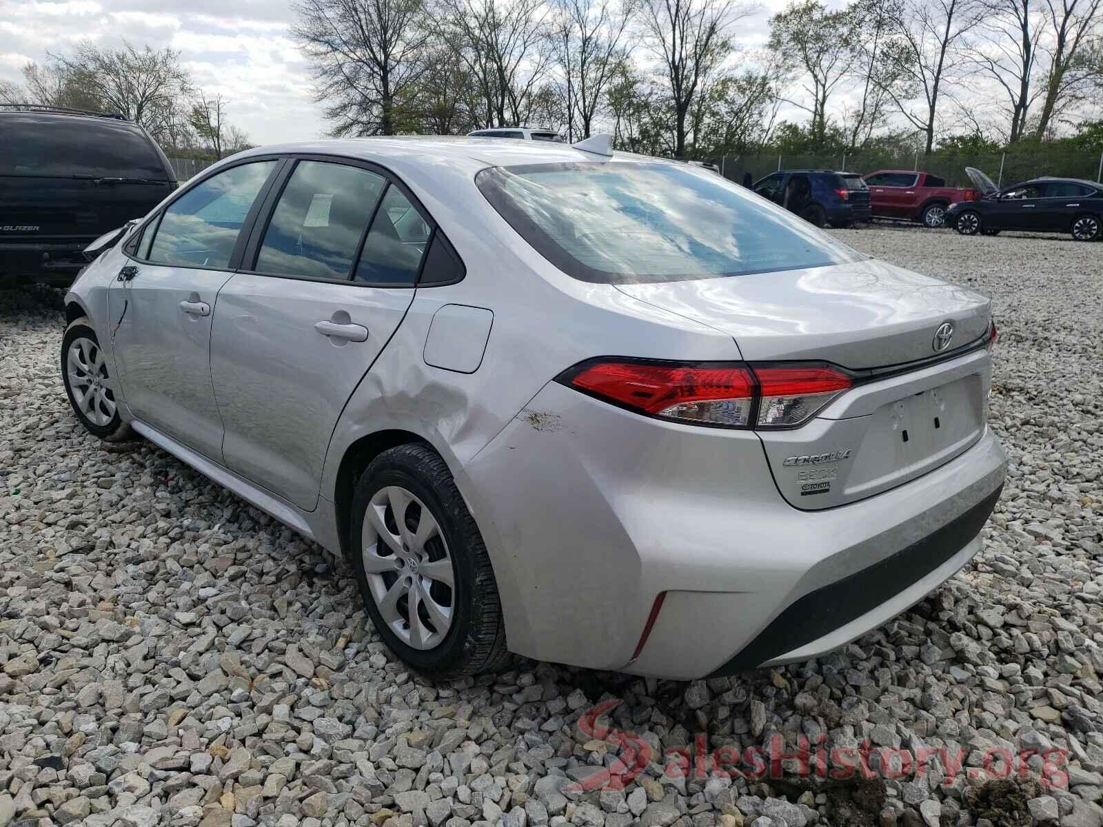 5YFEPRAE7LP057547 2020 TOYOTA COROLLA