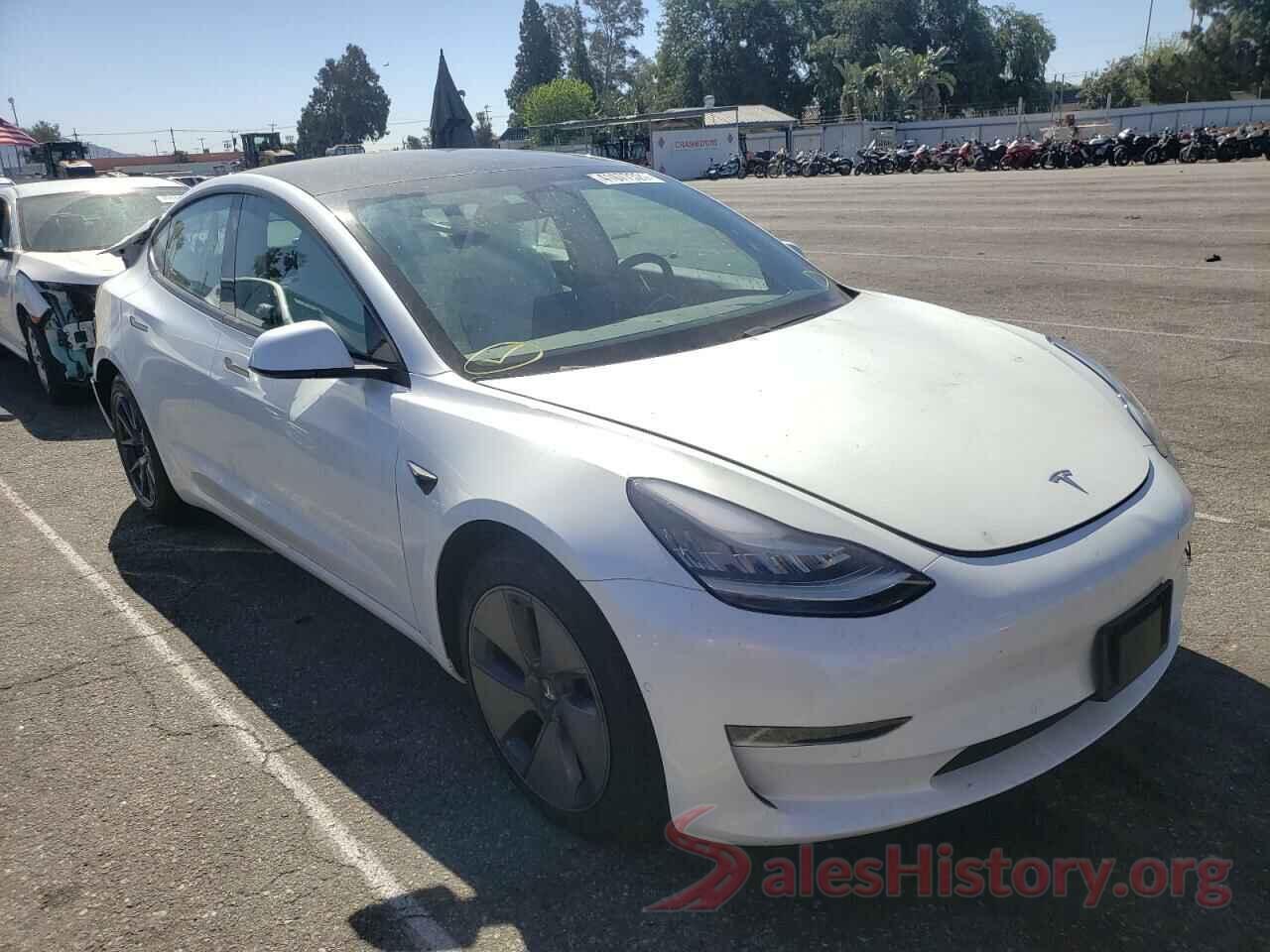 5YJ3E1EA4MF857161 2021 TESLA MODEL 3