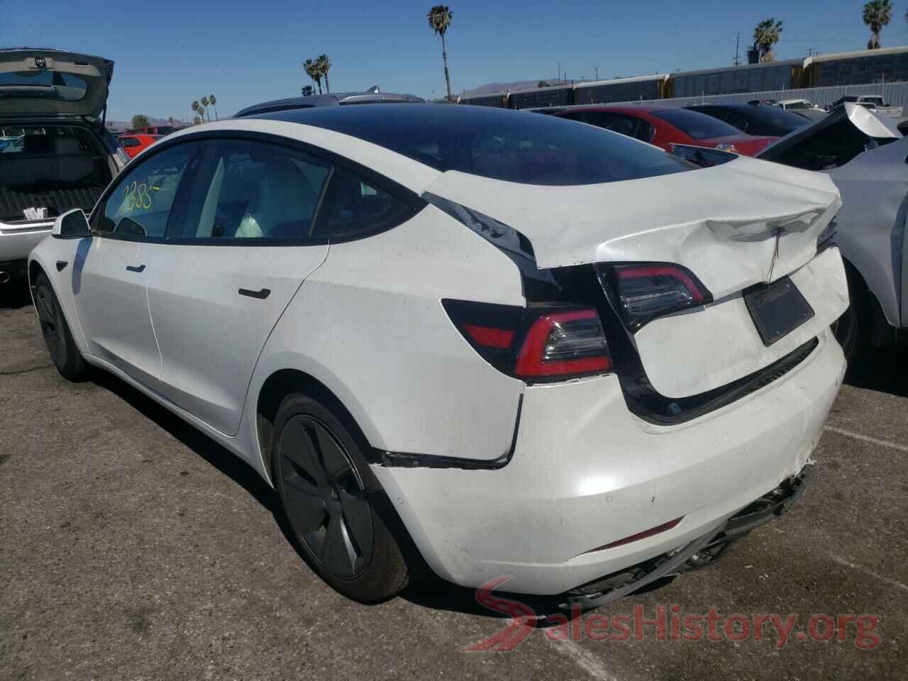 5YJ3E1EA4MF857161 2021 TESLA MODEL 3