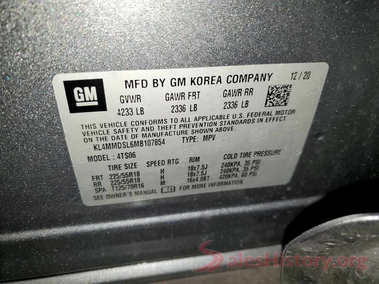 KL4MMDSL6MB107854 2021 BUICK ENCORE