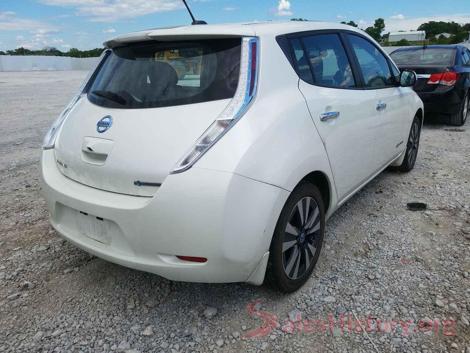 1N4AZ0CP3EC338782 2014 NISSAN LEAF