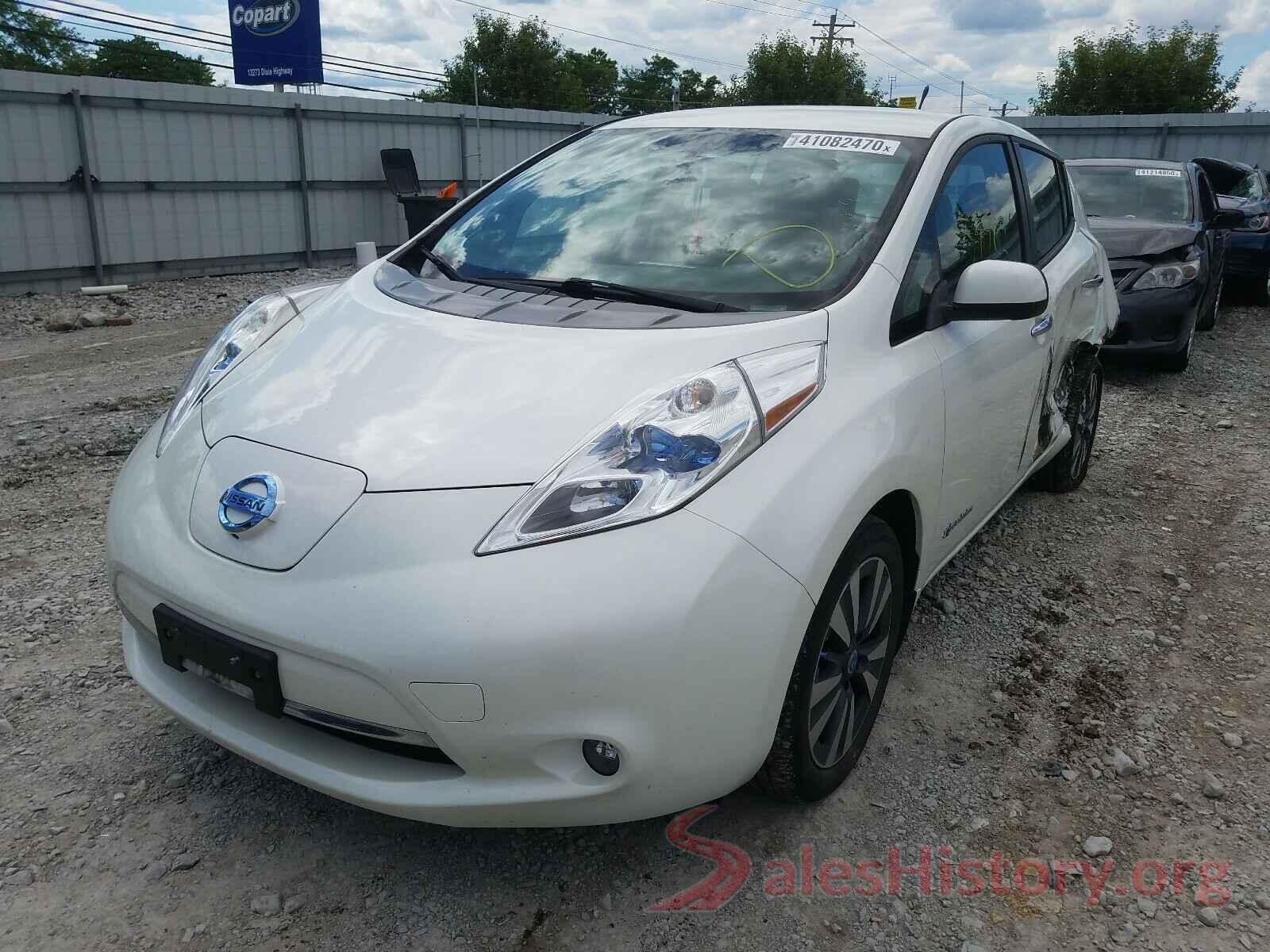 1N4AZ0CP3EC338782 2014 NISSAN LEAF