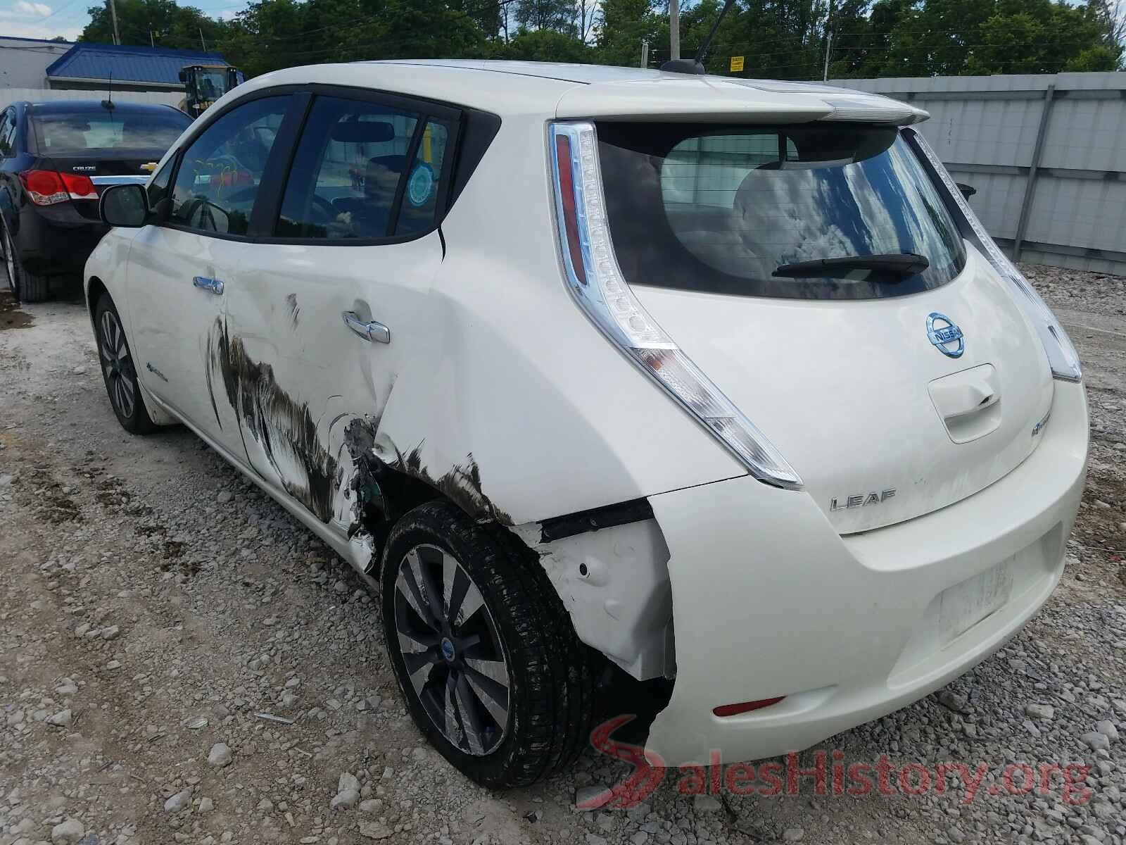 1N4AZ0CP3EC338782 2014 NISSAN LEAF