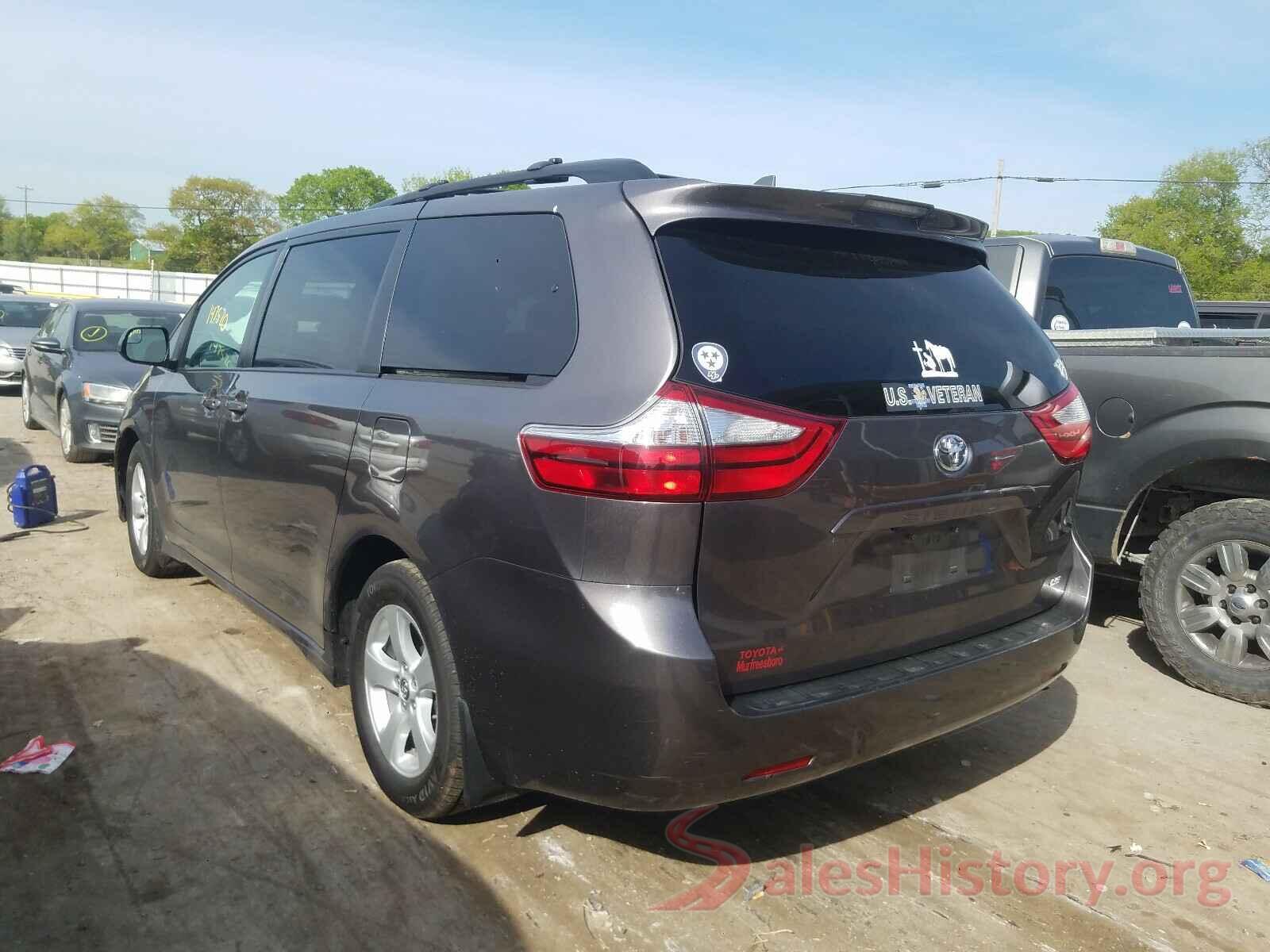 5TDKZ3DC5KS983357 2019 TOYOTA SIENNA