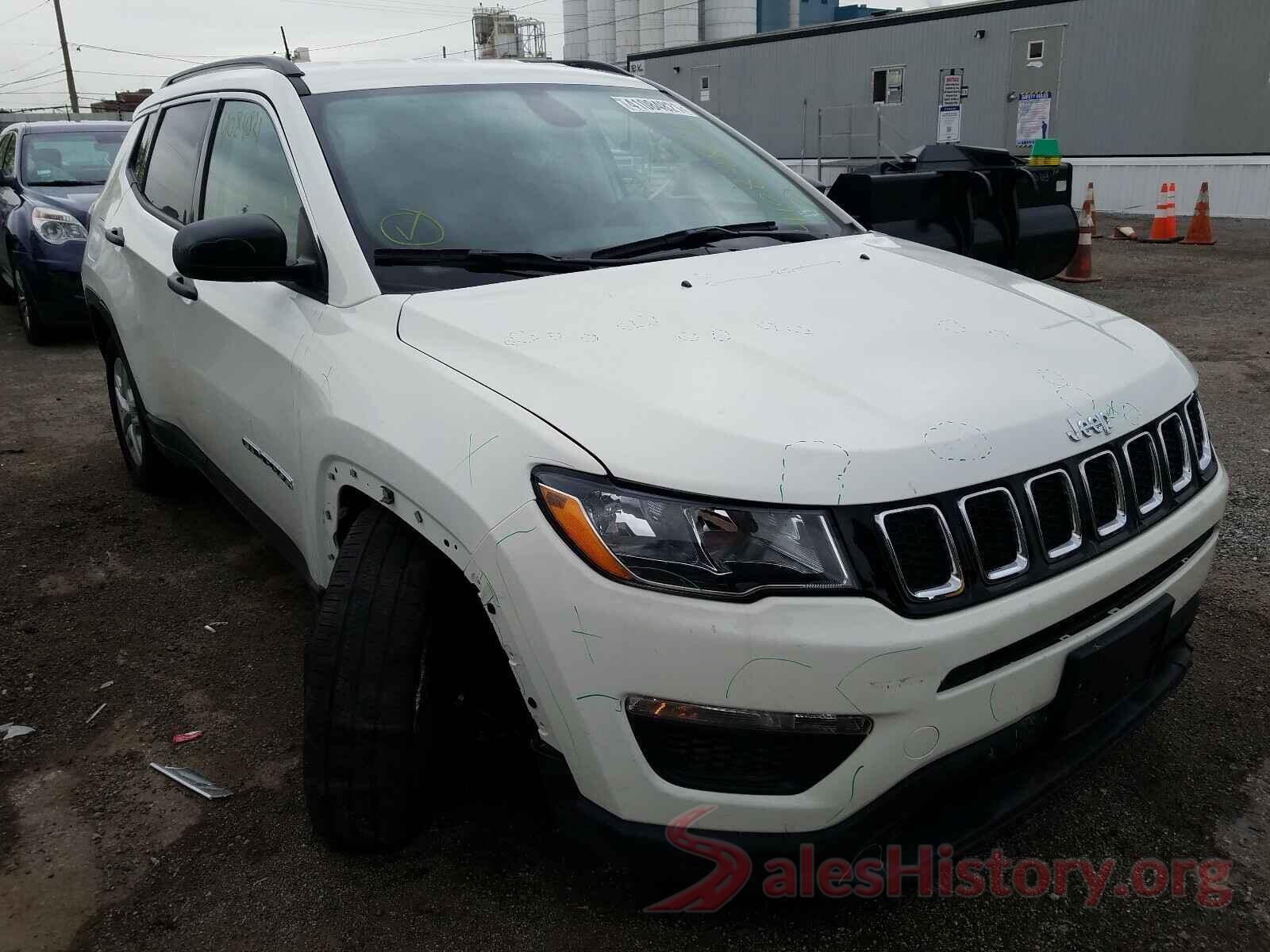 3C4NJCAB9LT256827 2020 JEEP COMPASS