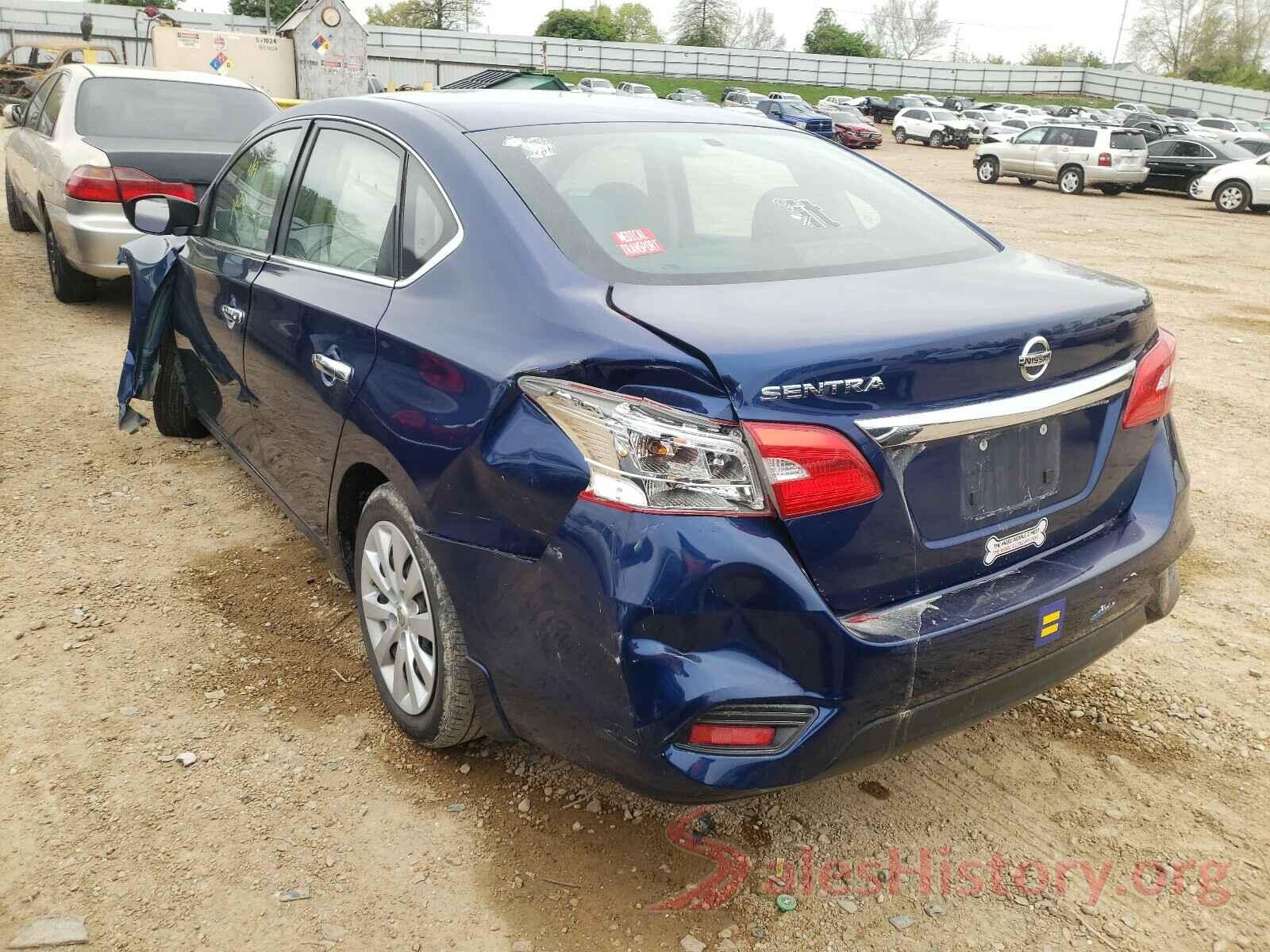 3N1AB7AP0HY379511 2017 NISSAN SENTRA