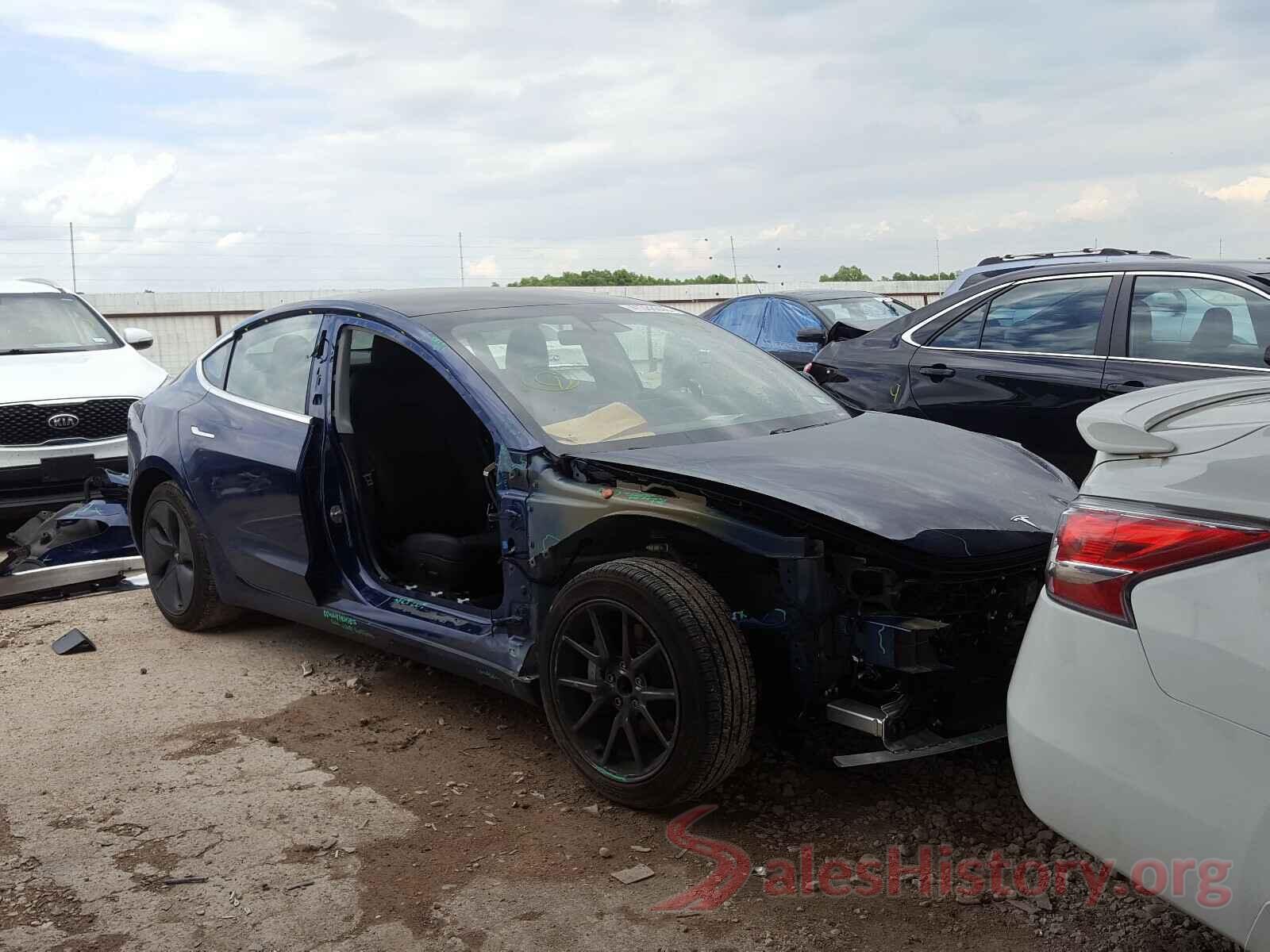 5YJ3E1EA8JF124834 2018 TESLA MODEL 3