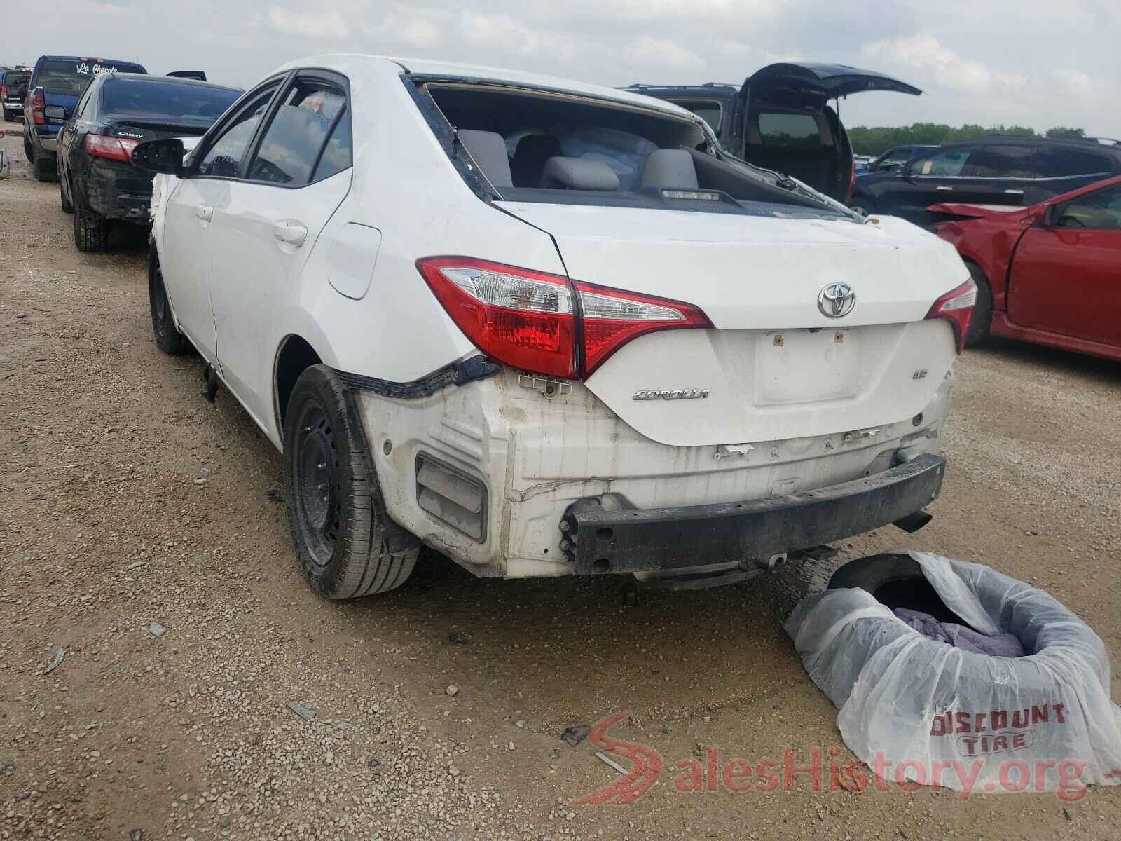 2T1BURHE2GC626070 2016 TOYOTA COROLLA