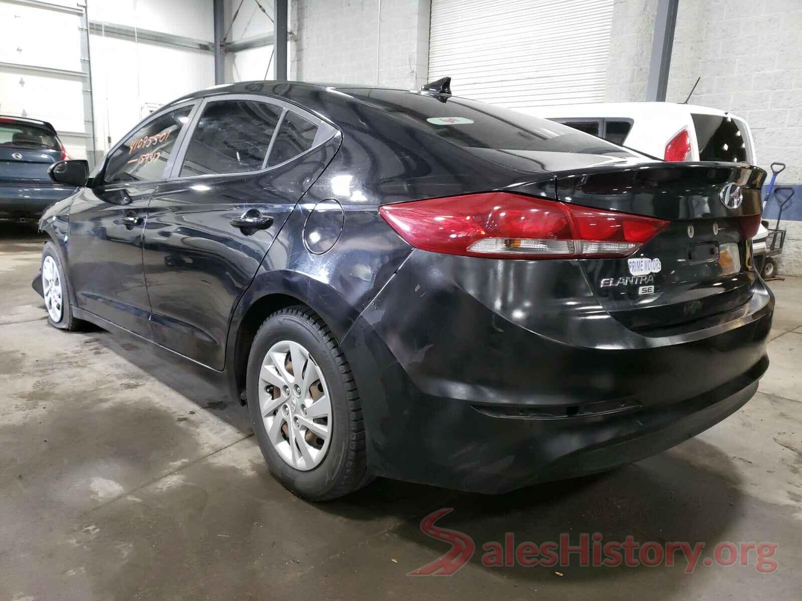 KMHD74LF9HU093766 2017 HYUNDAI ELANTRA