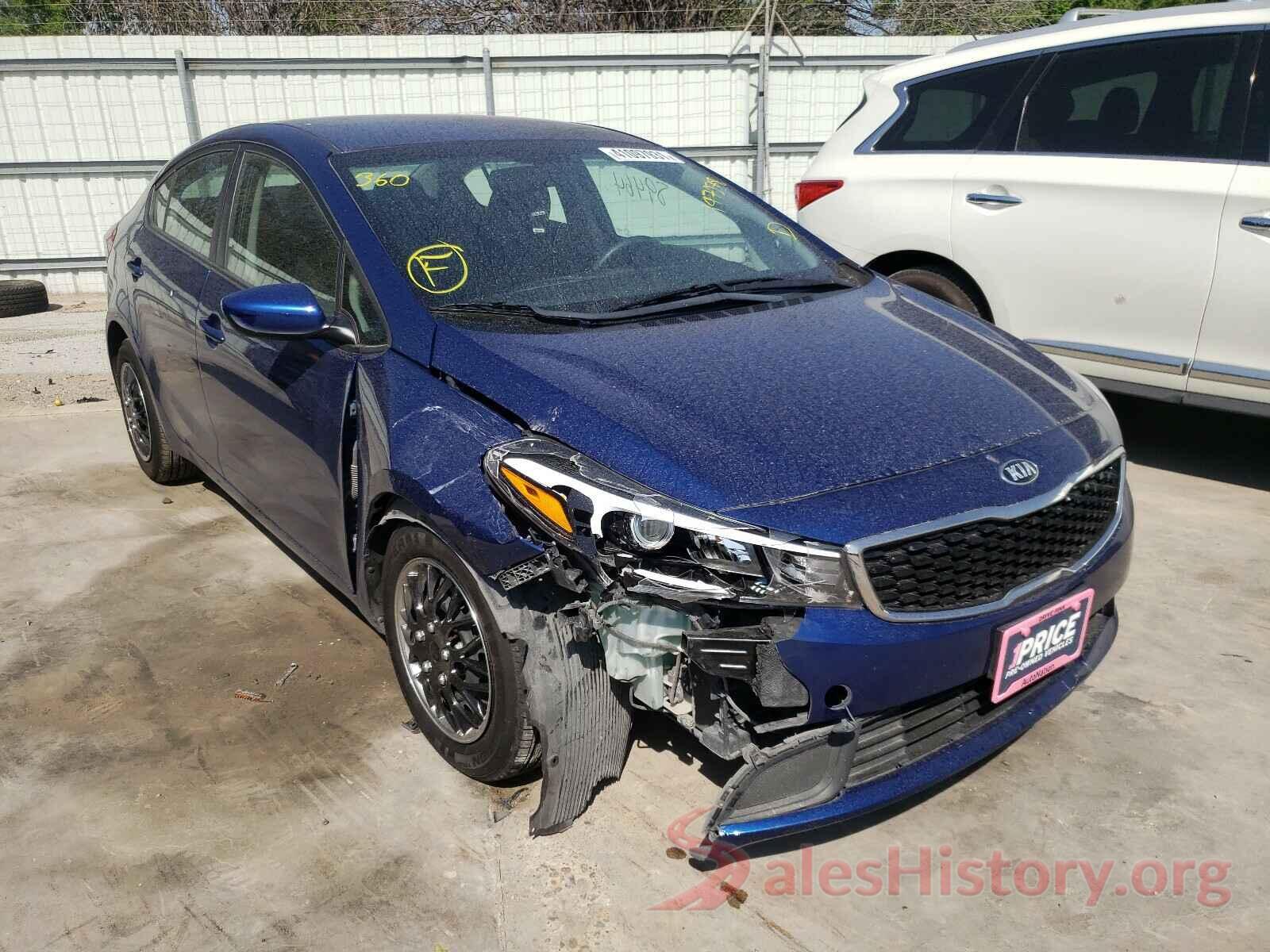 3KPFL4A73JE197078 2018 KIA FORTE