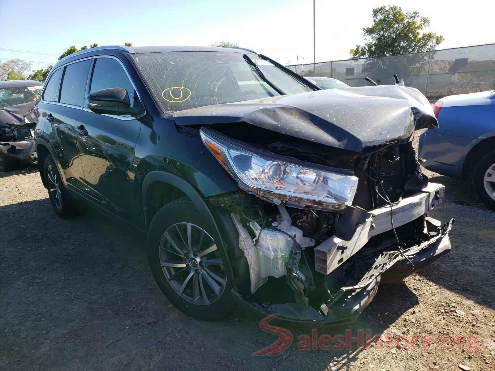 5TDJZRFH4HS521825 2017 TOYOTA HIGHLANDER