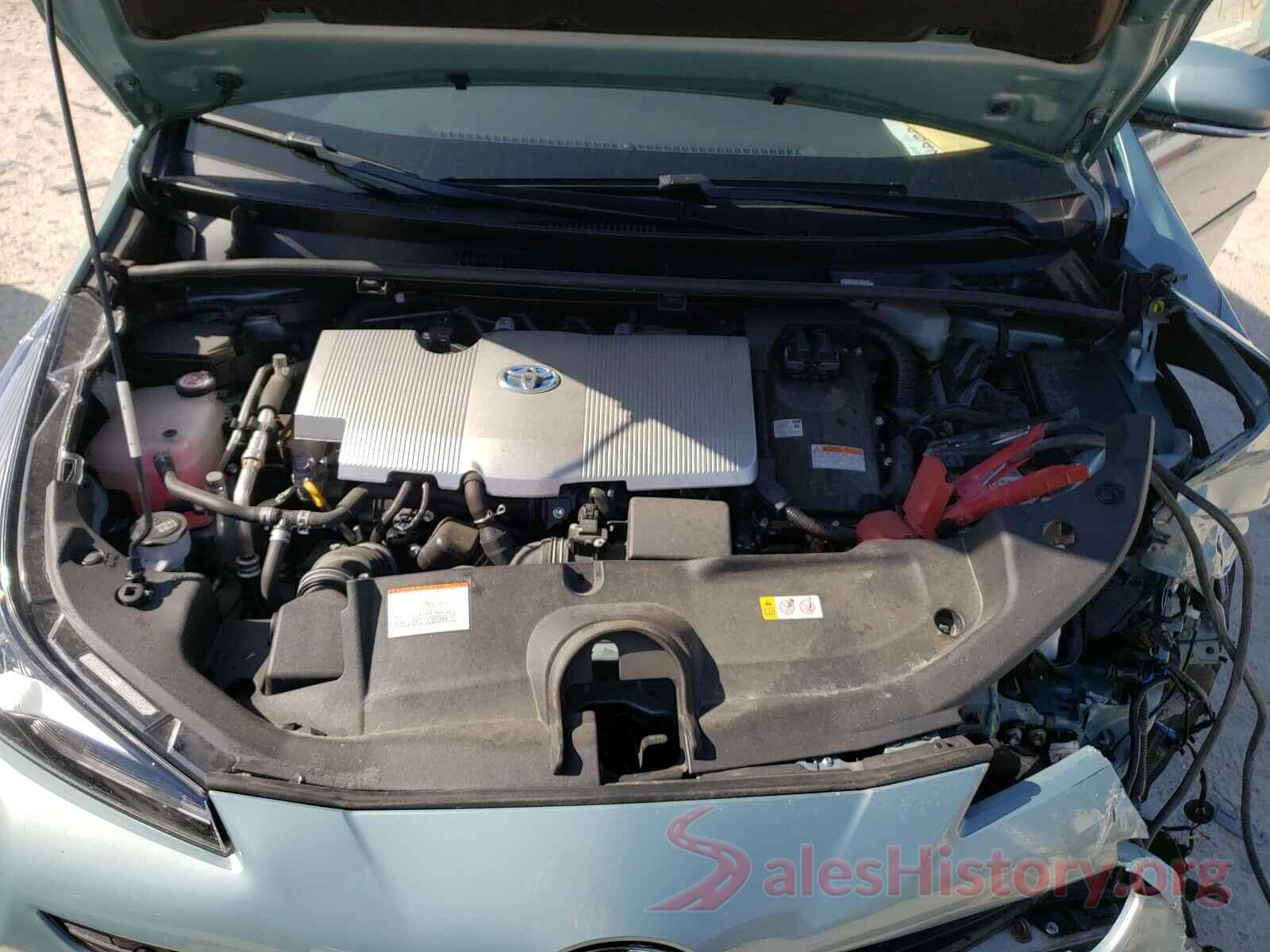 JTDKARFU8K3073624 2019 TOYOTA PRIUS