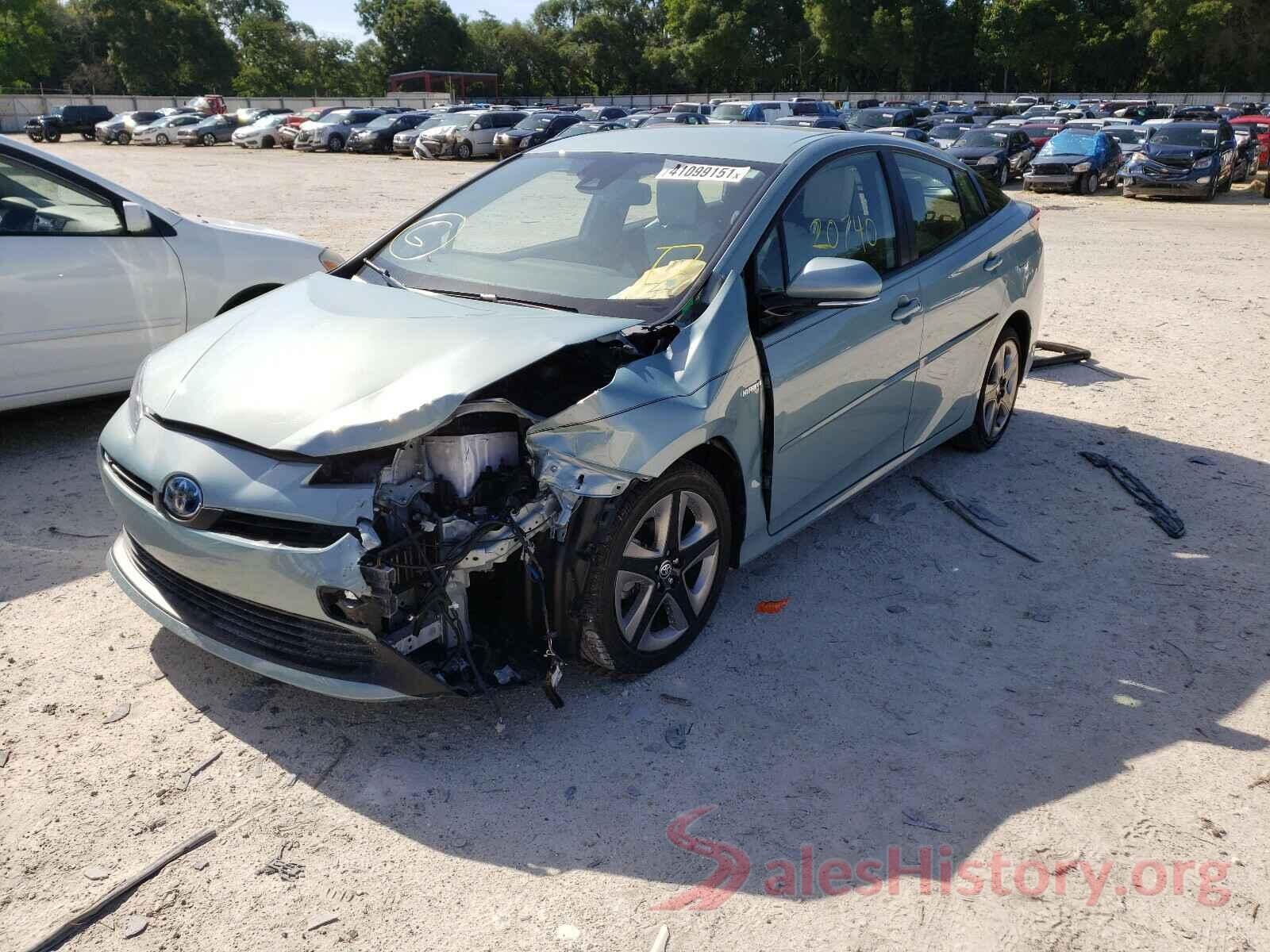 JTDKARFU8K3073624 2019 TOYOTA PRIUS