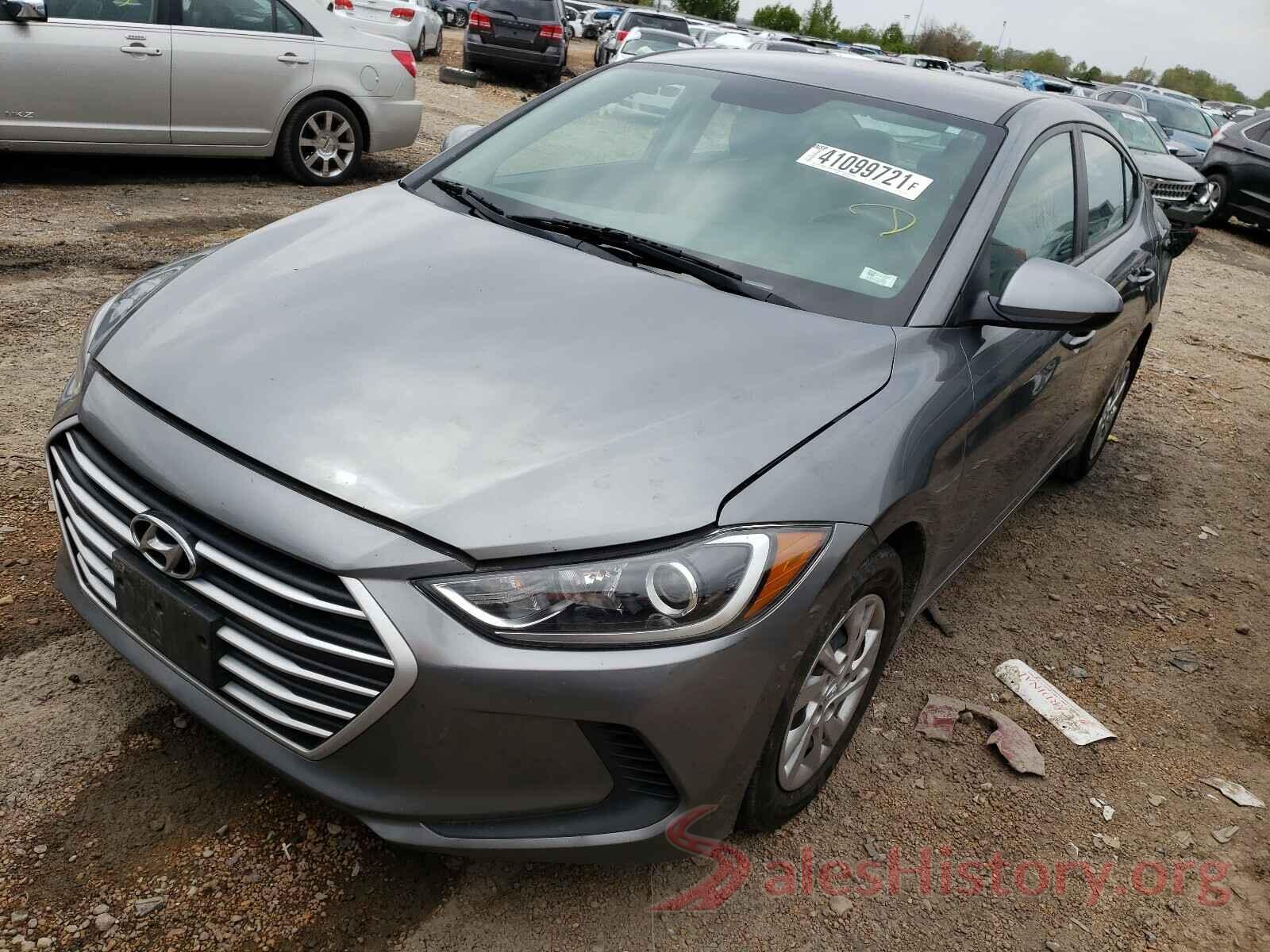 KMHD74LF4HU368055 2017 HYUNDAI ELANTRA