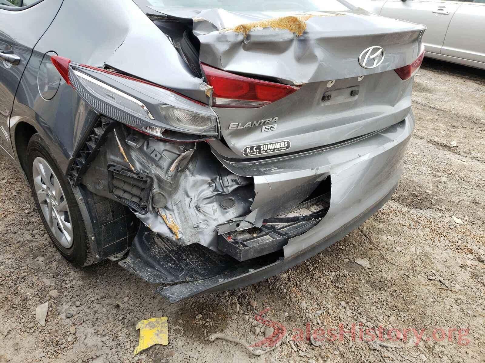 KMHD74LF4HU368055 2017 HYUNDAI ELANTRA