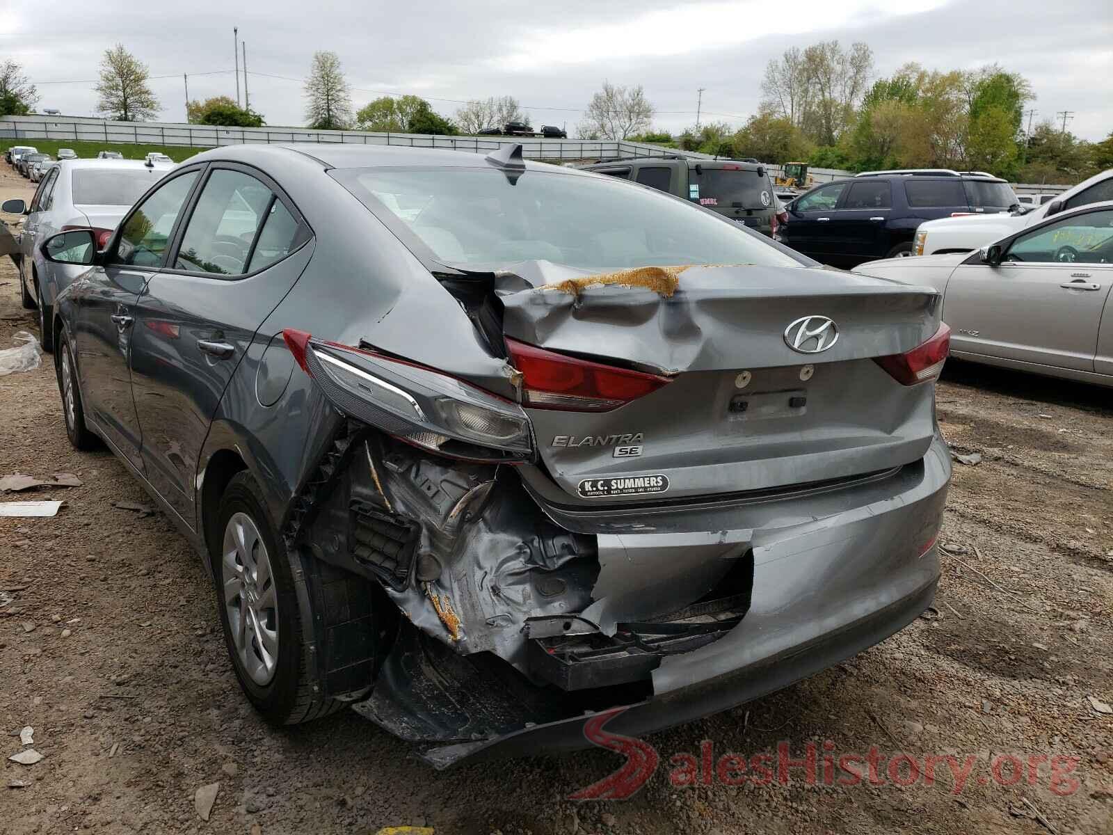 KMHD74LF4HU368055 2017 HYUNDAI ELANTRA