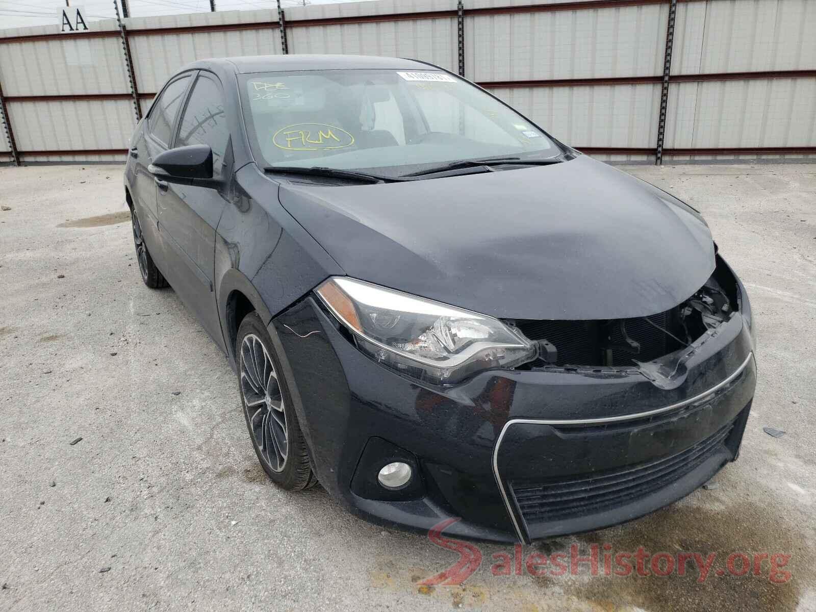 5YFBURHE4GP488242 2016 TOYOTA COROLLA