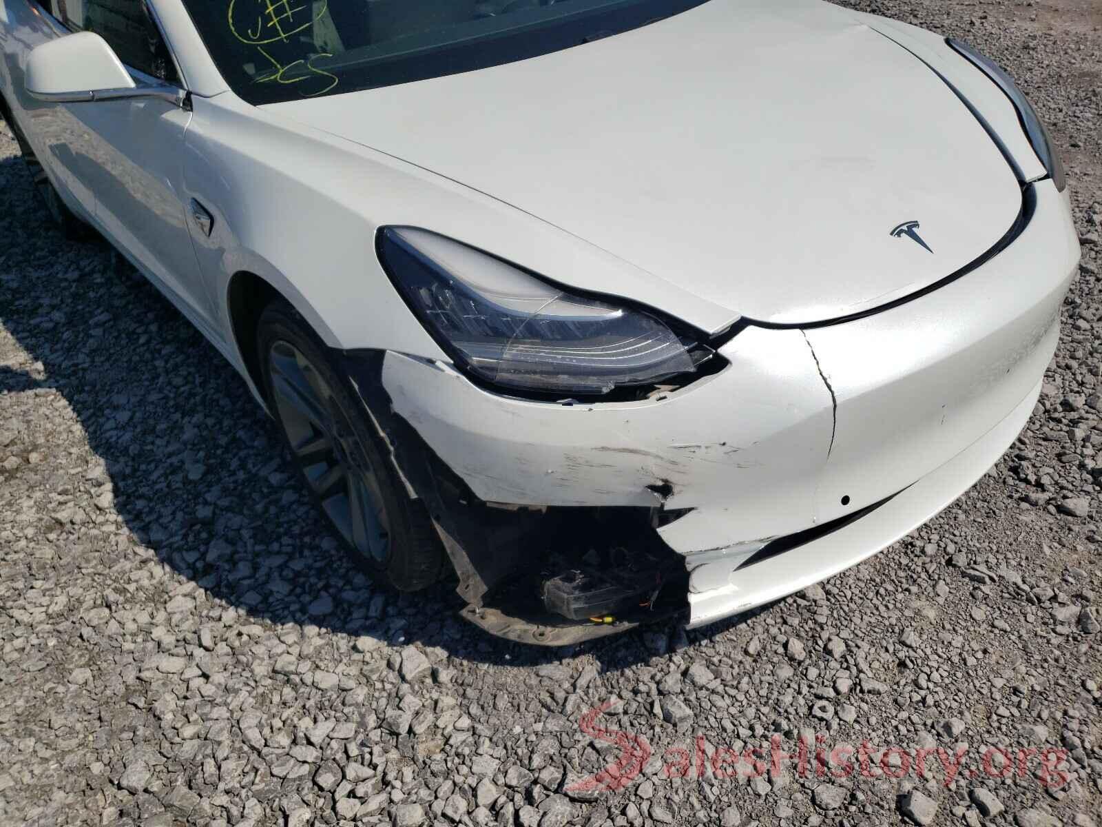 5YJ3E1EB6KF393926 2019 TESLA MODEL 3