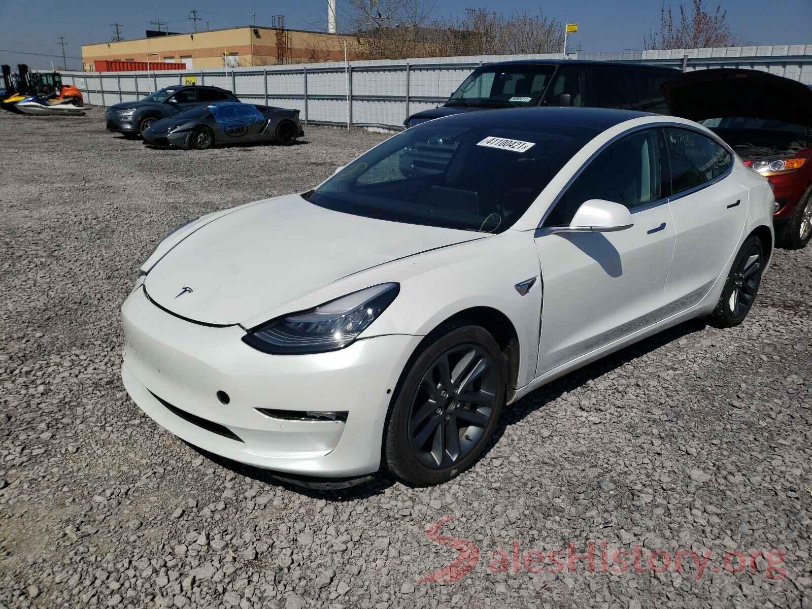 5YJ3E1EB6KF393926 2019 TESLA MODEL 3