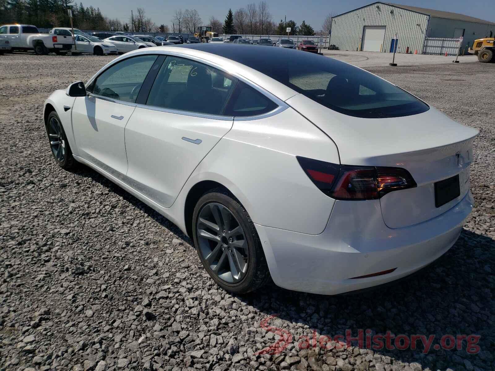 5YJ3E1EB6KF393926 2019 TESLA MODEL 3