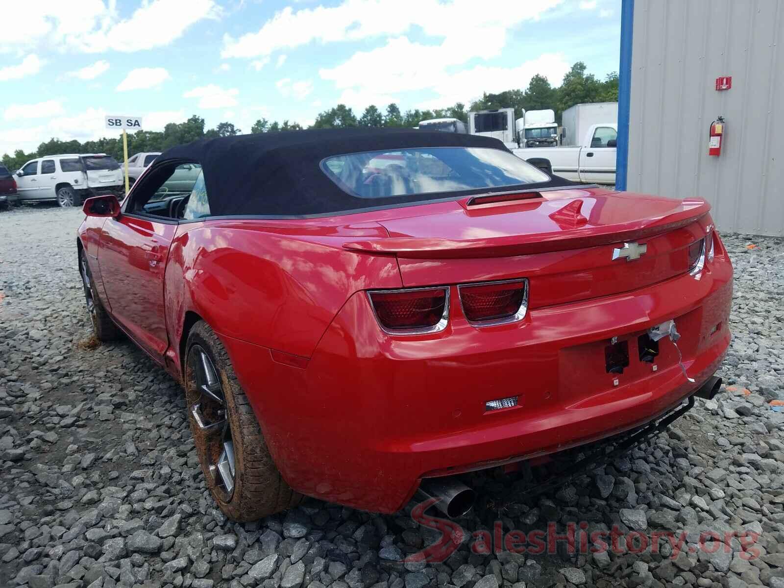 2G1FC3DDXB9214169 2011 CHEVROLET CAMARO