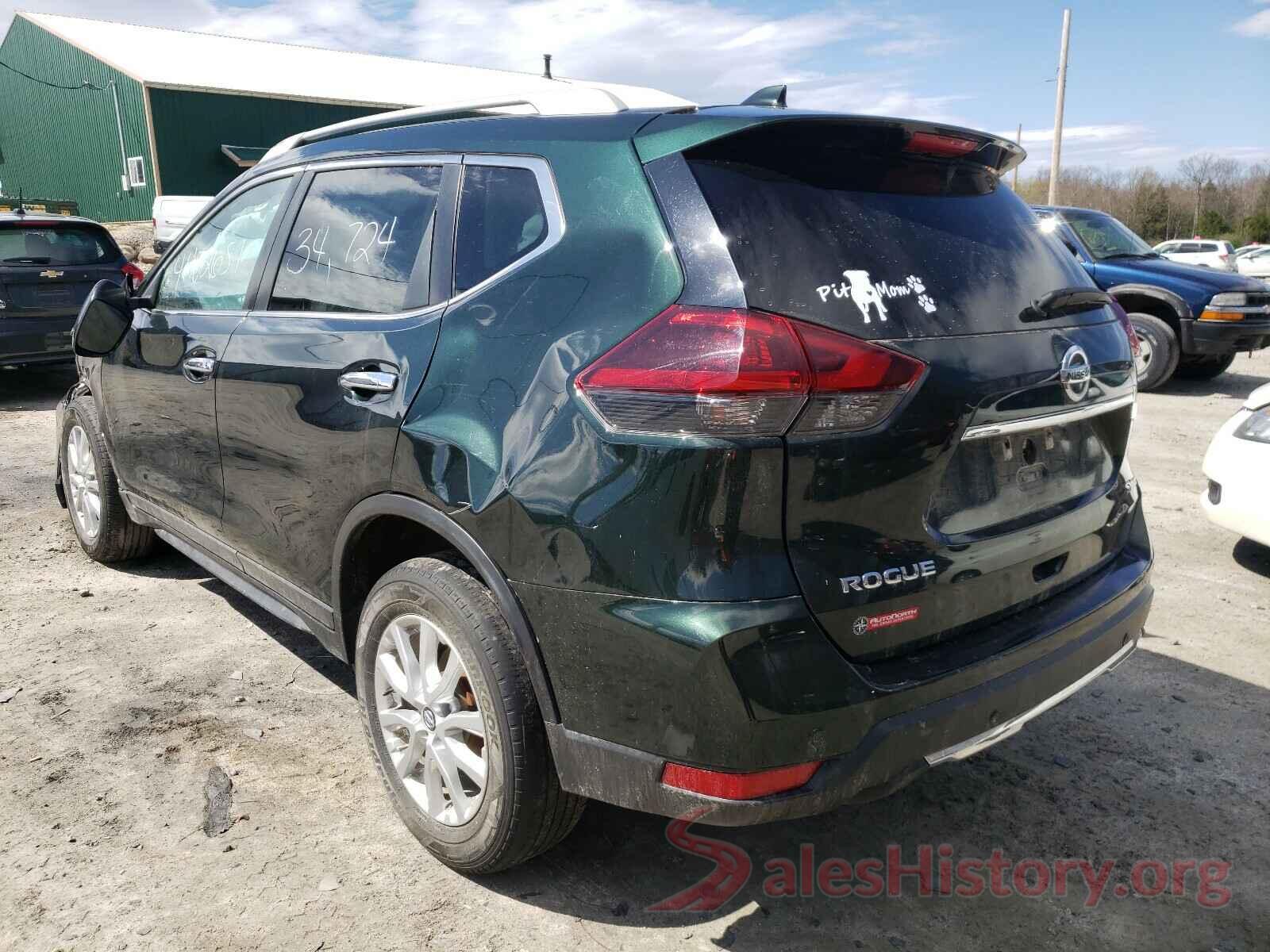 5N1AT2MV8KC701007 2019 NISSAN ROGUE