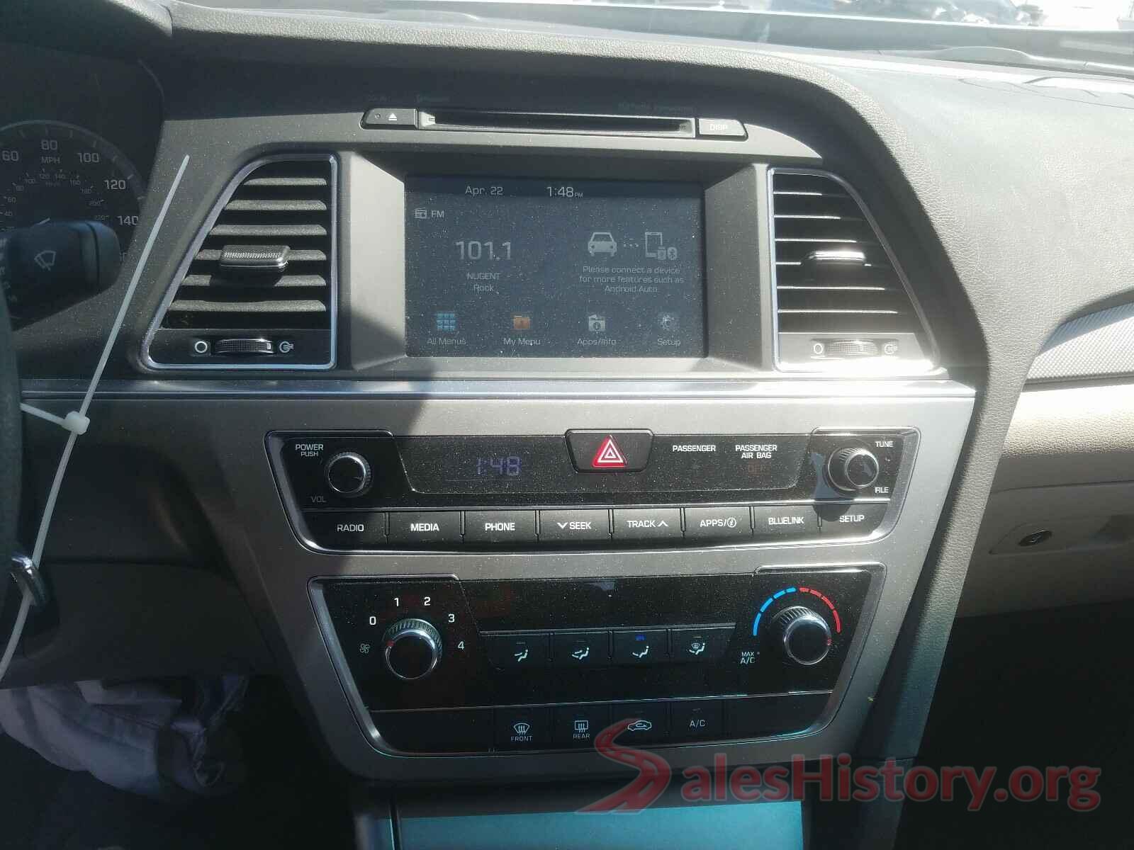 5NPE24AFXGH337198 2016 HYUNDAI SONATA