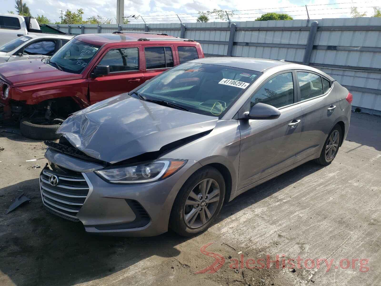 5NPD84LF9JH240203 2018 HYUNDAI ELANTRA