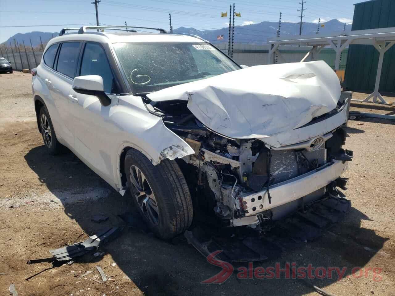 5TDHZRBH0MS539270 2021 TOYOTA HIGHLANDER