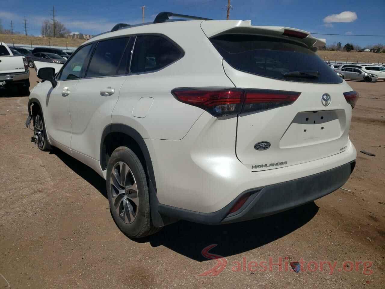 5TDHZRBH0MS539270 2021 TOYOTA HIGHLANDER