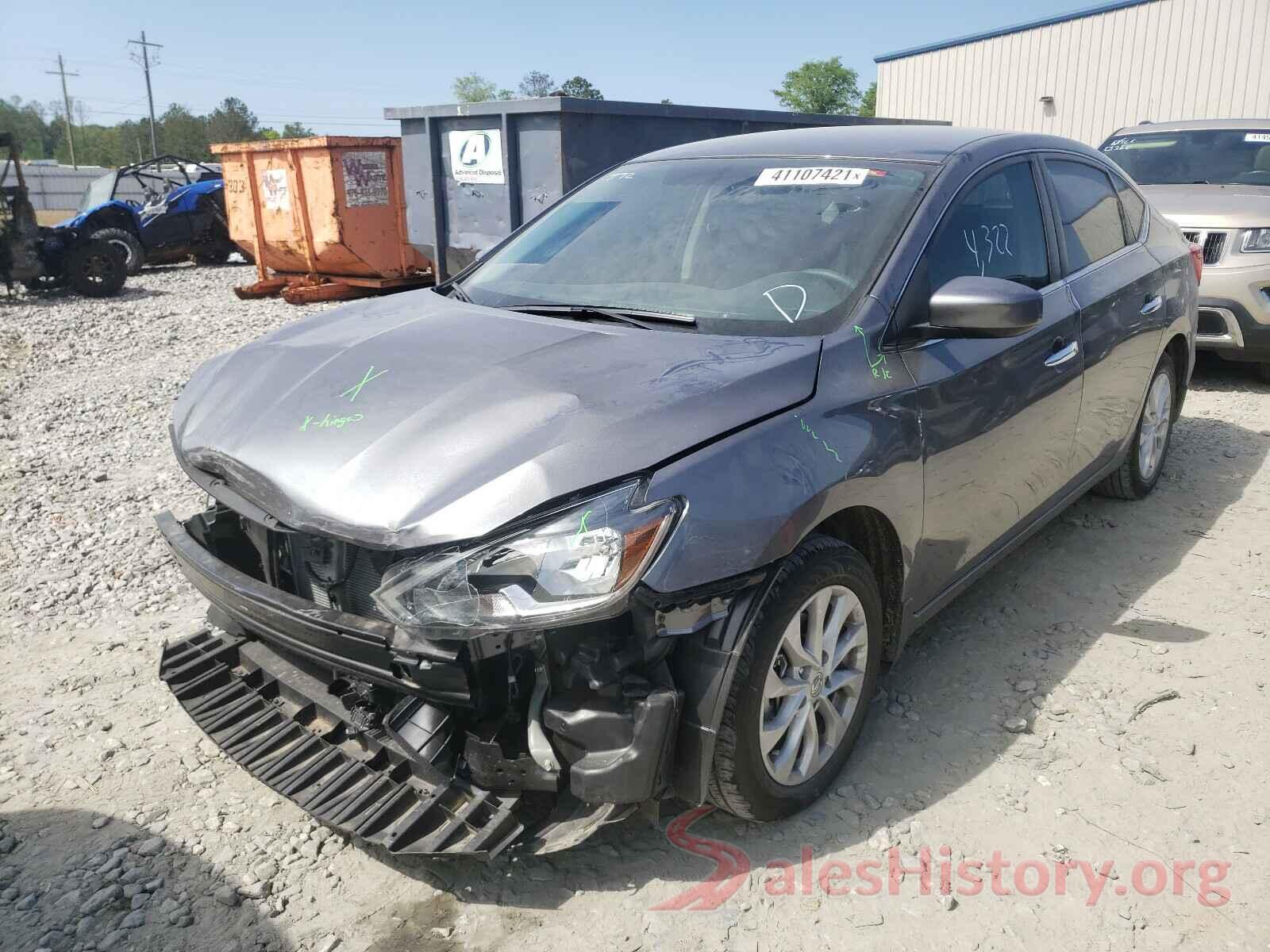 3N1AB7AP3KY453074 2019 NISSAN SENTRA