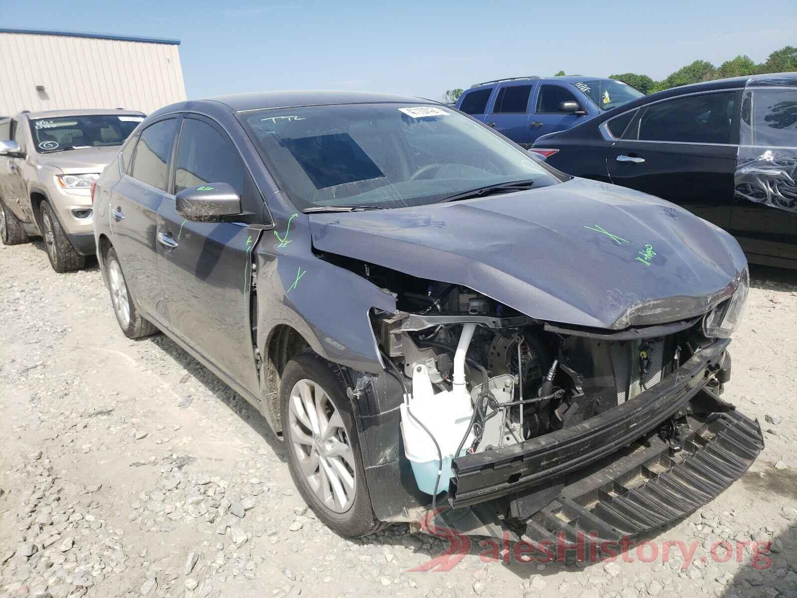 3N1AB7AP3KY453074 2019 NISSAN SENTRA