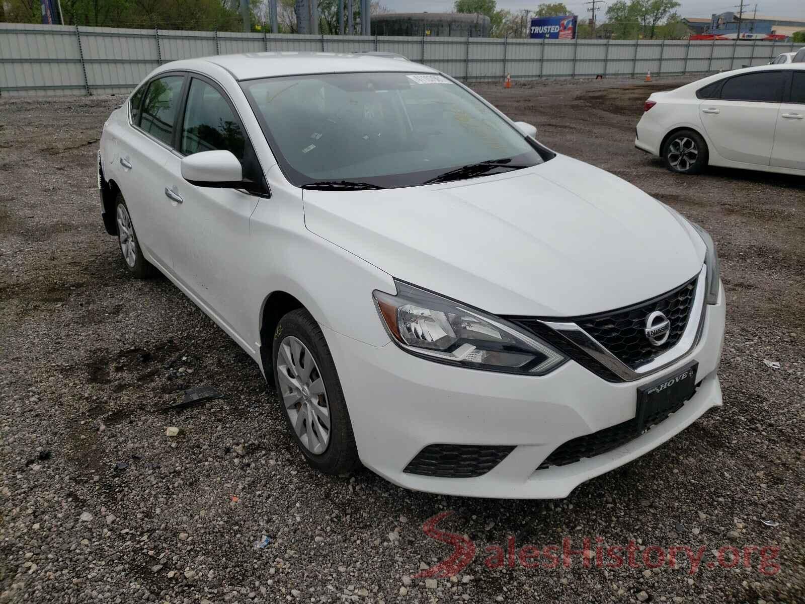 3N1AB7AP0HY383347 2017 NISSAN SENTRA