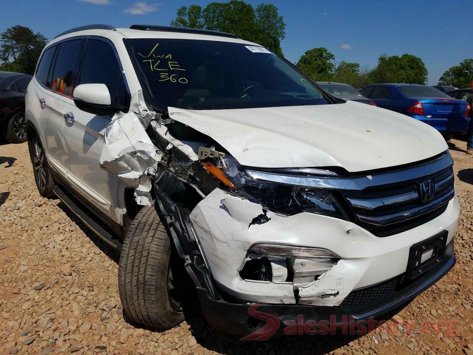 5FNYF6H09GB066325 2016 HONDA PILOT