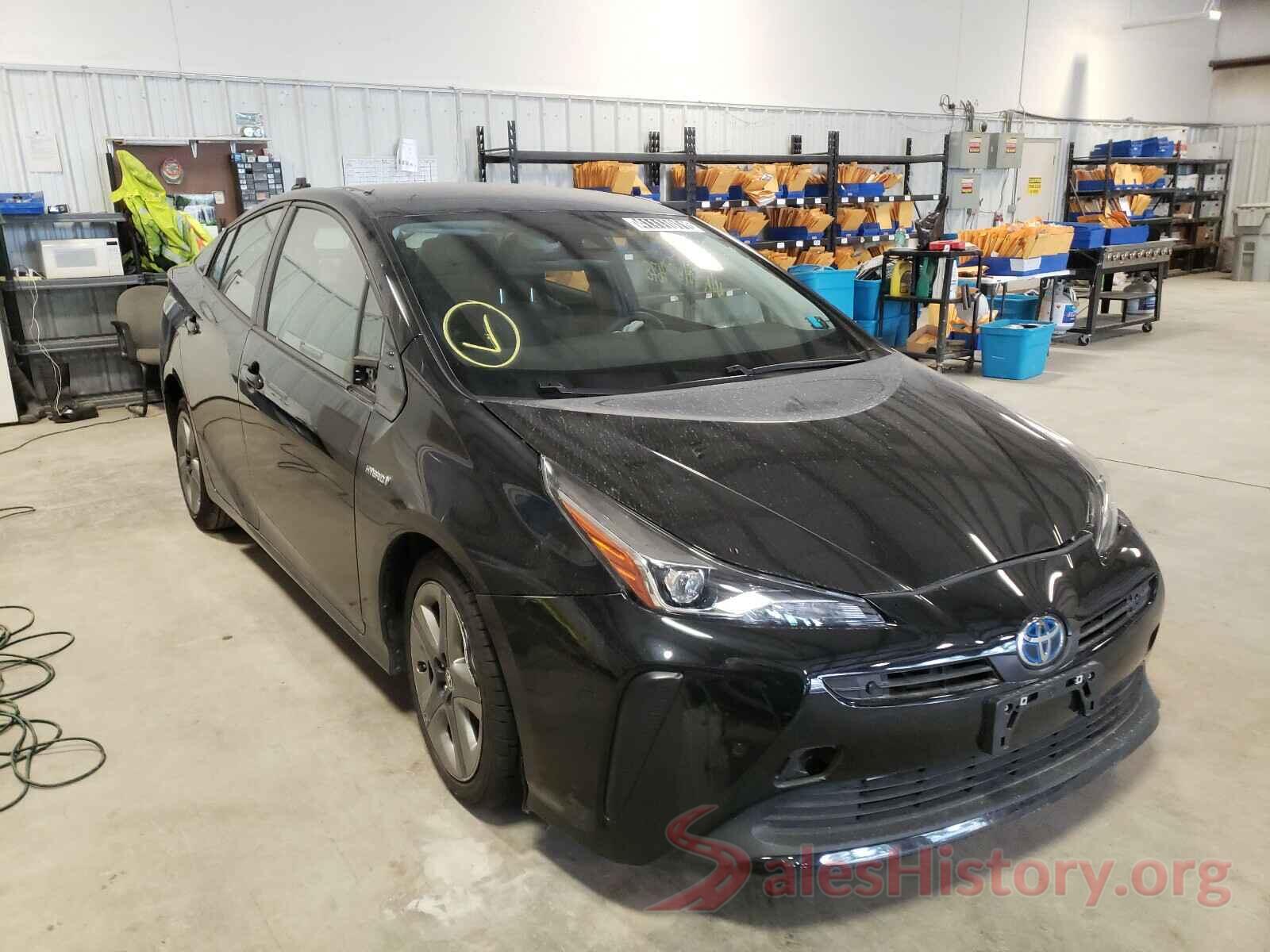 JTDKARFU3L3116221 2020 TOYOTA PRIUS