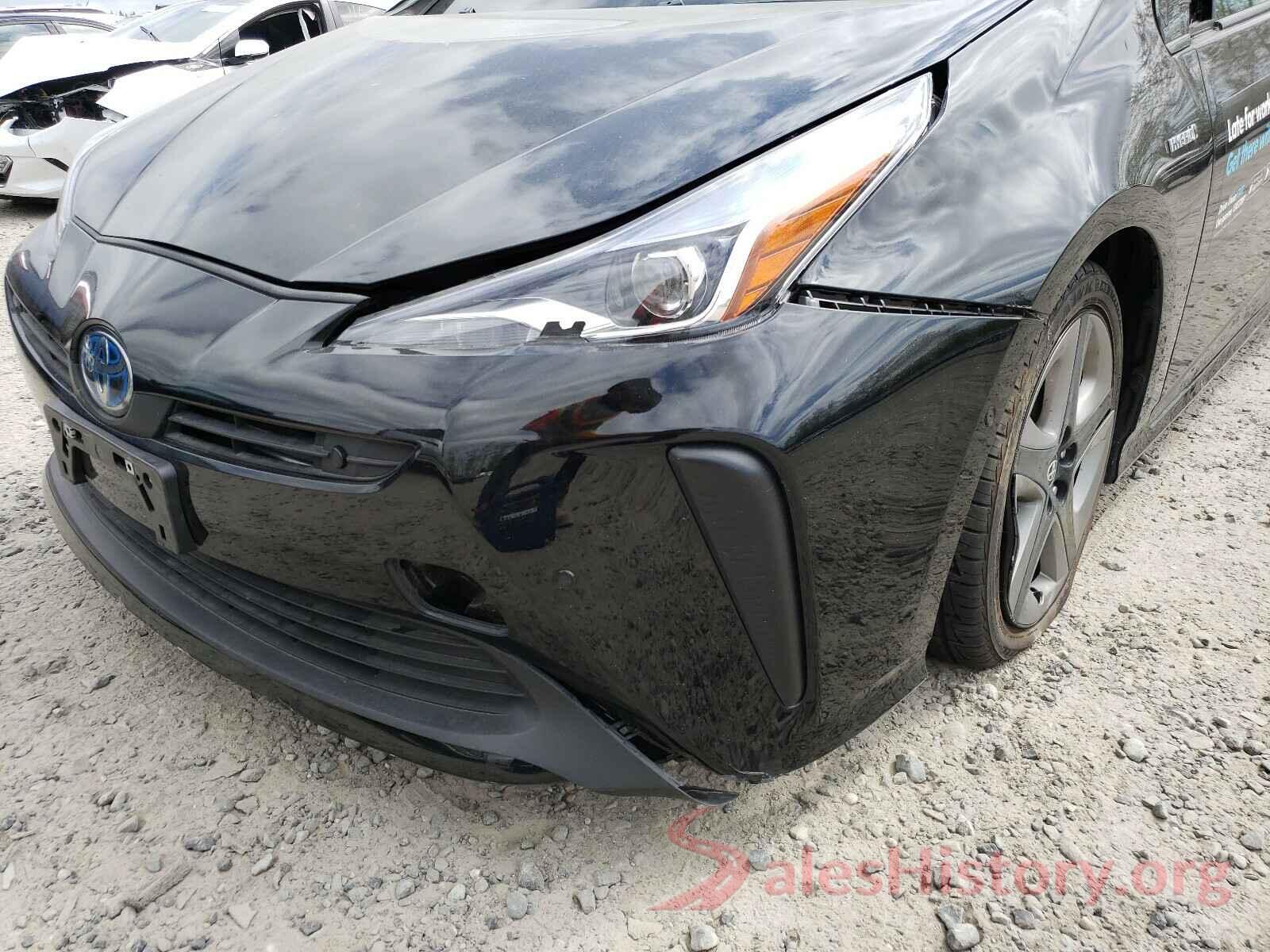 JTDKARFU3L3116221 2020 TOYOTA PRIUS